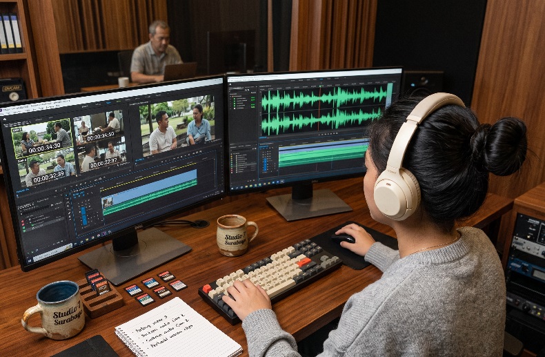 Teknik Sinkronisasi Audio Multi Camera dalam Produksi Video