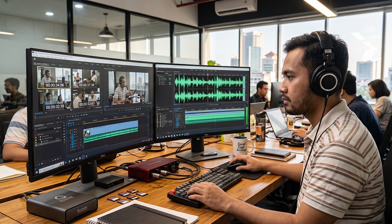 Teknik Sinkronisasi Audio Multi Camera dalam Produksi Video